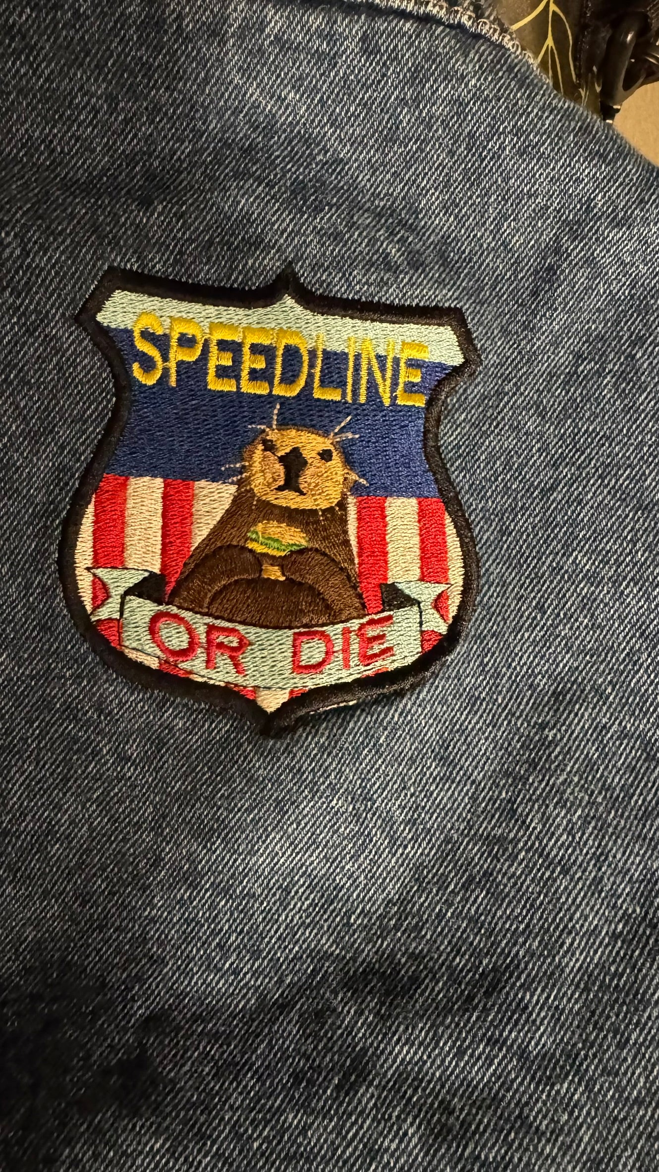 Speedline or Die Otter Patch