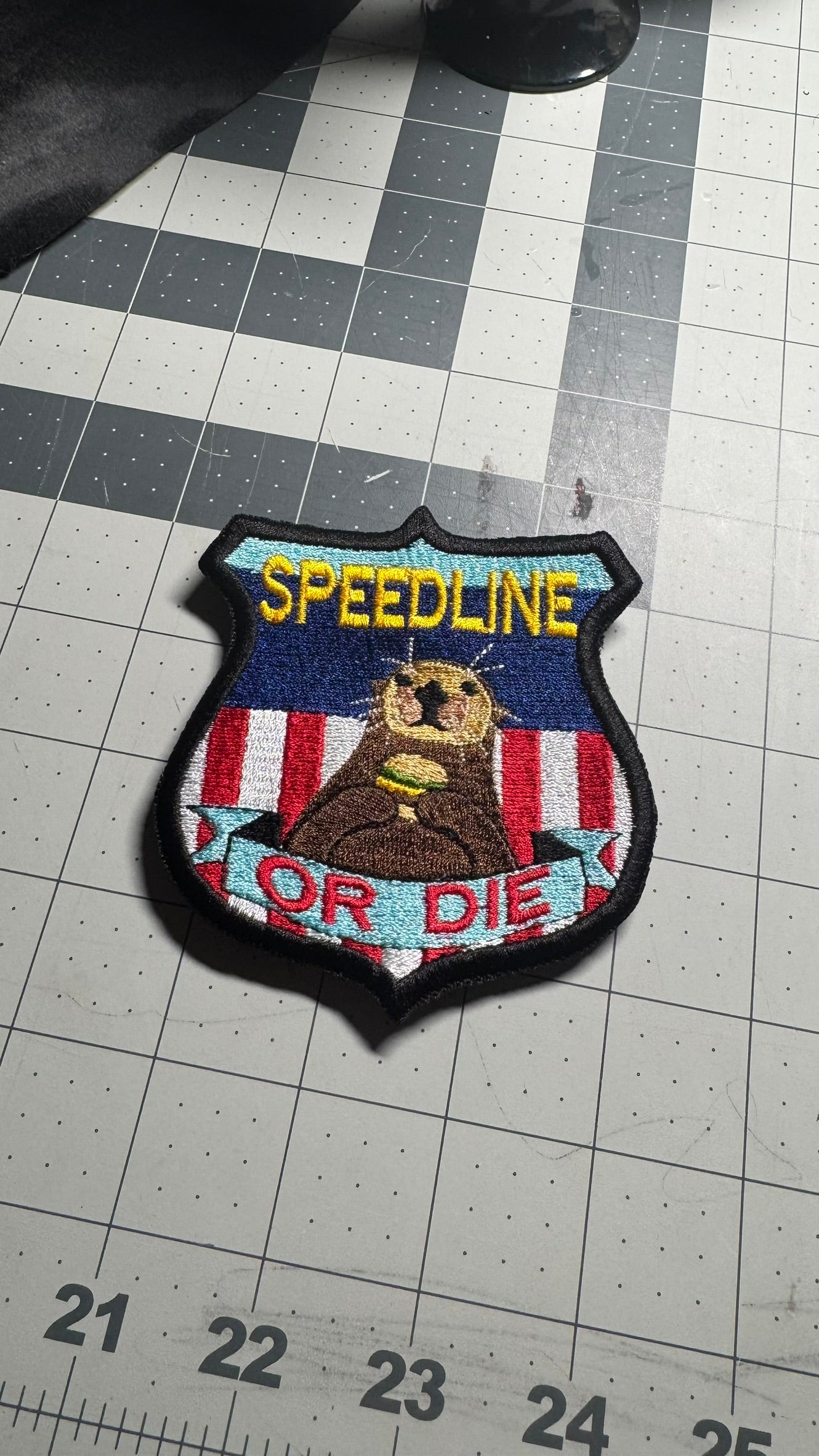 Speedline or Die Otter Patch