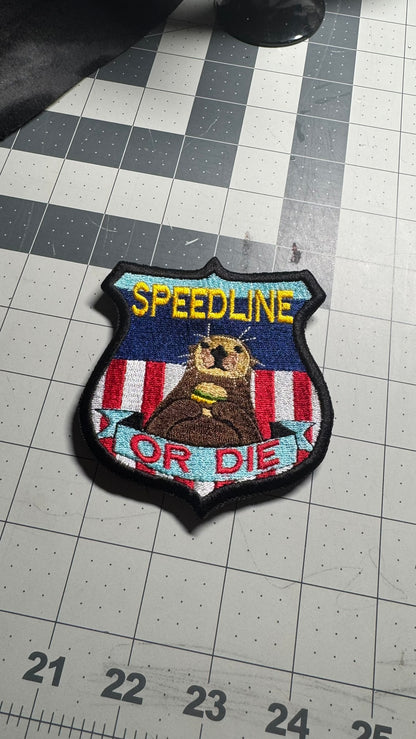 Speedline or Die Otter Patch